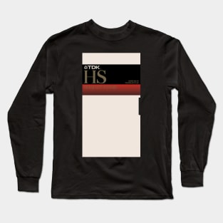 TDK HS VHS Long Sleeve T-Shirt